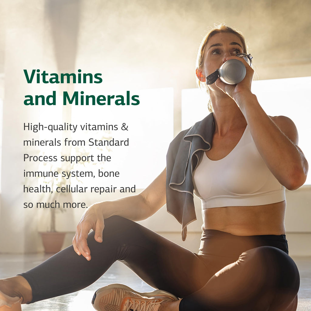 Standard Process Catalyn with Iron - Energy & Metabolism Support - Includes Vitamins A, C & D - Non-Dairy & Non-Soy - 150 Capsules (75 Servings)
