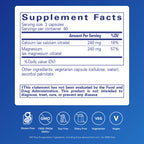 Pure Encapsulations Calcium Magnesium (Citrate) - 240 g Calcium & 240 g Magnesium - Bone Health Support - Non-GMO & Vegan - 180 Capsules