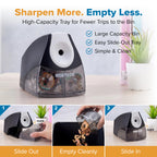 Bostitch Electric Pencil Sharpener for Classroom and Desk, Black