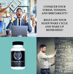 Stress Edge Stress Relief Supplement, Natural Mood Enhancer, Physician-Formulated, Calm Mind and Body, Improve Sleep, Fast Acting, 30 Servings