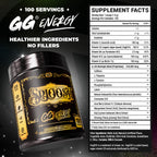 Gamer Supps GG Energy - Sploosh by CottontailVA (100 Servings) - Keto Friendly Gaming Energy and Nootropic Blend, Sugar Free + Caffeine + Vitamins + Immune Support, Powder Drink