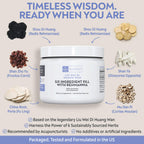 D’AO Labs Six Ingredient Pill with Rehmannia - Liu Wei Di Huang Wan - Herbal Capsules. 100 Capsules.