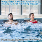Sibosen 2 Pack Hot Tub Scum Absorber, 2025 Upgrade Reusable Scum Turtle and Devilfish Hot Tub Absorber Accessories Hot Tub Sponge for Spa & Pool Cleaner, Hot Tub Oil Absorbing Keeps Water Clean