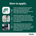 Pestie Home Barrier Pest Control Kit, Expert Pest Control for Your Home, Fast-Acting, Long-Lasting Insect Killer, Professional Spray Protects Against Common Pests