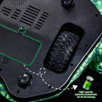 Jovow 2.4GHZ Remote Control Inflatable Dinosaur Toy for Kids,Electric Toy Dinosaur with 360°Rotation,Forward & Backward,Rechargeable Walking Dinosaur Toy for Boys Kids Age 6-8 8-12 Birthday Gifts