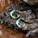 Cicy Bell Twisted Hoop Earrings for Women