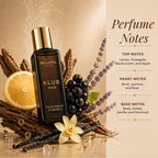 BellaVita Luxury Men's Perfume Gift Set with CEO Man, G.O.A.T., KLUB & OUD | 4 x 20ml (80ml) | Long Lasting Perfume for Men | Citrus, Woody, Patchouli & Caramel Notes