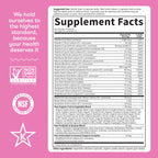 Garden of Life Vitamin Code Multivitamin for Women 50 & Over, B Vitamins, A, C, D3, E & K, CoQ10, Probiotics & Enzymes, for Women 50 Plus, 240 Capsules