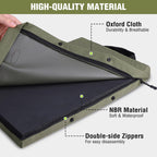 WORKPRO 17" Kneeling Pad with Removable Cover, Green