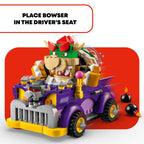 LEGO Super Mario Bowser’s Muscle Car Expansion Set, Collectible Bowser Toy for Kids, Gift for Boys, Girls and Gamers Ages 8 and Up, 71431