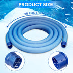 R0527700 Zodiac MX6/MX8 Pool Cleaner Twist Lock Vacuum Hose Replacement Kit (25 Feet/Pack)
