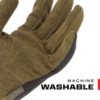 Mechanix Wear: FastFit Work Glove with Elastic Cuff for Secure Fit, Performance Gloves for Multi-Purpose Use, Touchscreen Capable Safety Gloves for Men (Brown, X-Large)