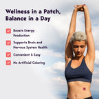 Klova Wellness Patches for Immune Support & Daily Wellness | 24-Hour Immune Support | Calm Patch for Adults with Zinc, Bee Propolis & Pterostilbene