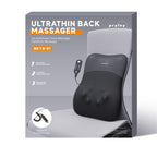 Back Massager, Rolling Up and Down Back Massager with Heat, Back Massage 4D Kneading for Pain Relief Deep Tissue, Ultrathin Shoulder Massager Gift for Women Men Parents Christmas