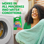Gain + Odor Defense Liquid Laundry Detergent, Super Fresh Blast Scent, 184 fl oz, 128 Loads, HE Compatible