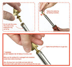 JOUNJIP Standard Plastic Welding Repair Kit UL-Certified Plastic Welder 80W