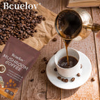 2 Bag Mushroom Coffee, Instant Coffee with 6 Adaptogenic Mushrooms (Lion’s Mane, Cordyceps, Shiitake, Turkey Tail) for Better Energy, Focus, Digestion & Immune Support