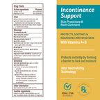 A+D Incontinence Support Skin Protectant & Rash Ointment – Treats & Prevents Incontinence Rash, Soothes Chafed Skin, Odor Neutralizing Technology - 16 oz