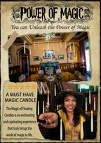 Halloween Decoration Floating Candle with Wand Magic LED Flickering-20PCs
