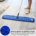 KLEEN HANDLER 36" Microfiber Dust Mop Head Replacement, Large, 3 Pack