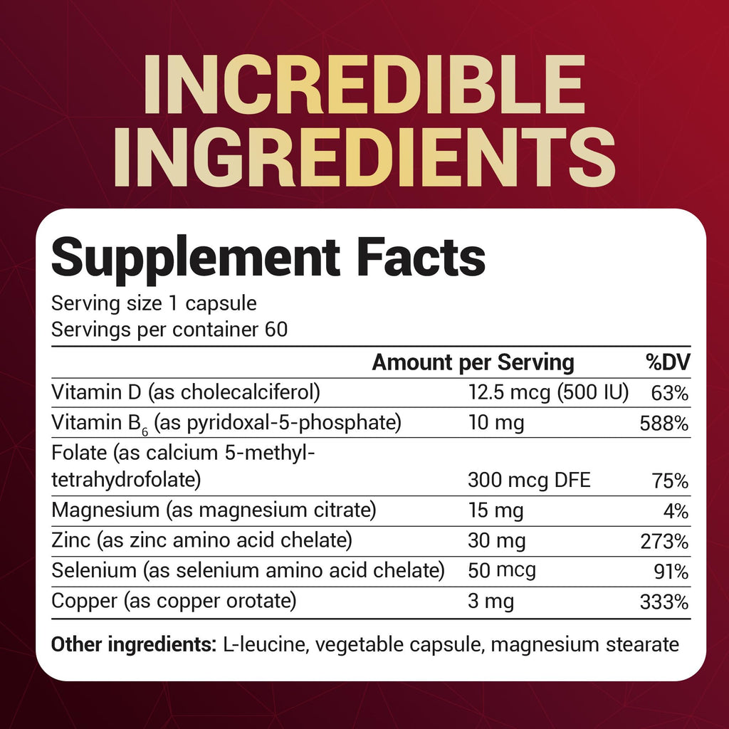 Dr. Berg Zinc 30mg Enhanced with Magnesium, Vitamin D3, Selenium, & Copper - Zinc Supplements for Men & Women - Chelated Zinc for Immune, Skin, Hair, & Nails Support* - 60 Capsules