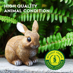 Bunny Decor Set of 3 Resin Easter Garden Statues Outdoor Indoor Home Yard