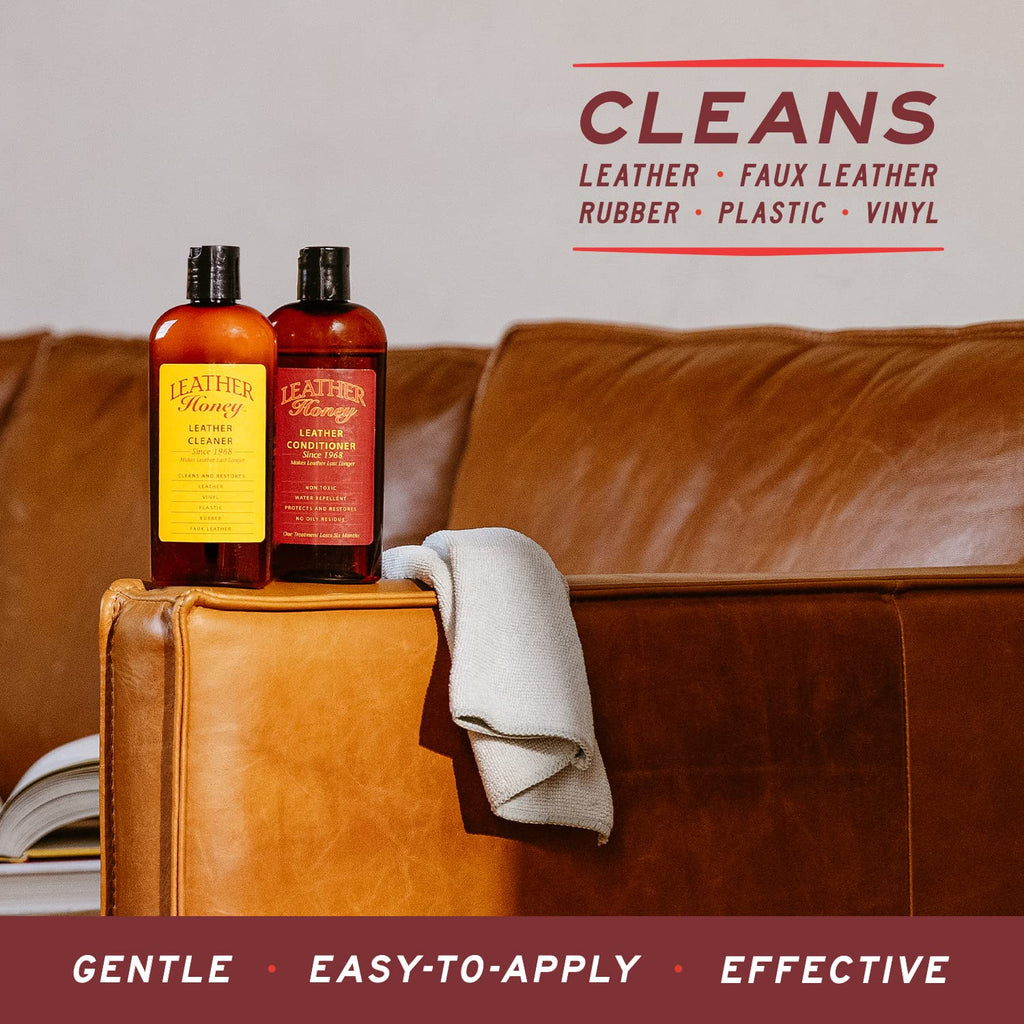 Leather Honey Leather Cleaner – Non-Toxic & Made in the USA Since 1968