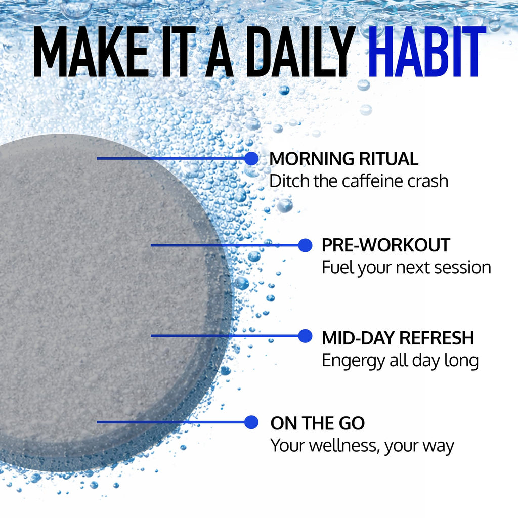 DRINK HRW Rejuvenation Molecular Hydrogen Water Tablets: 12 ppm H2, Patented, USA Made, IHSA-Certified Hydrogen & Magnesium Supplement. Supports Energy, Recovery, Cognitive Function (Unflavored, 30Ct)
