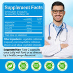 ASSR Triple Magnesium Complex – 300mg Magnesium Supplement with Glycinate, Malate & Citrate – Supports Relaxation, Muscle & Nerve Function – High Absorption, Vegan, Non-GMO, 120 Capsules