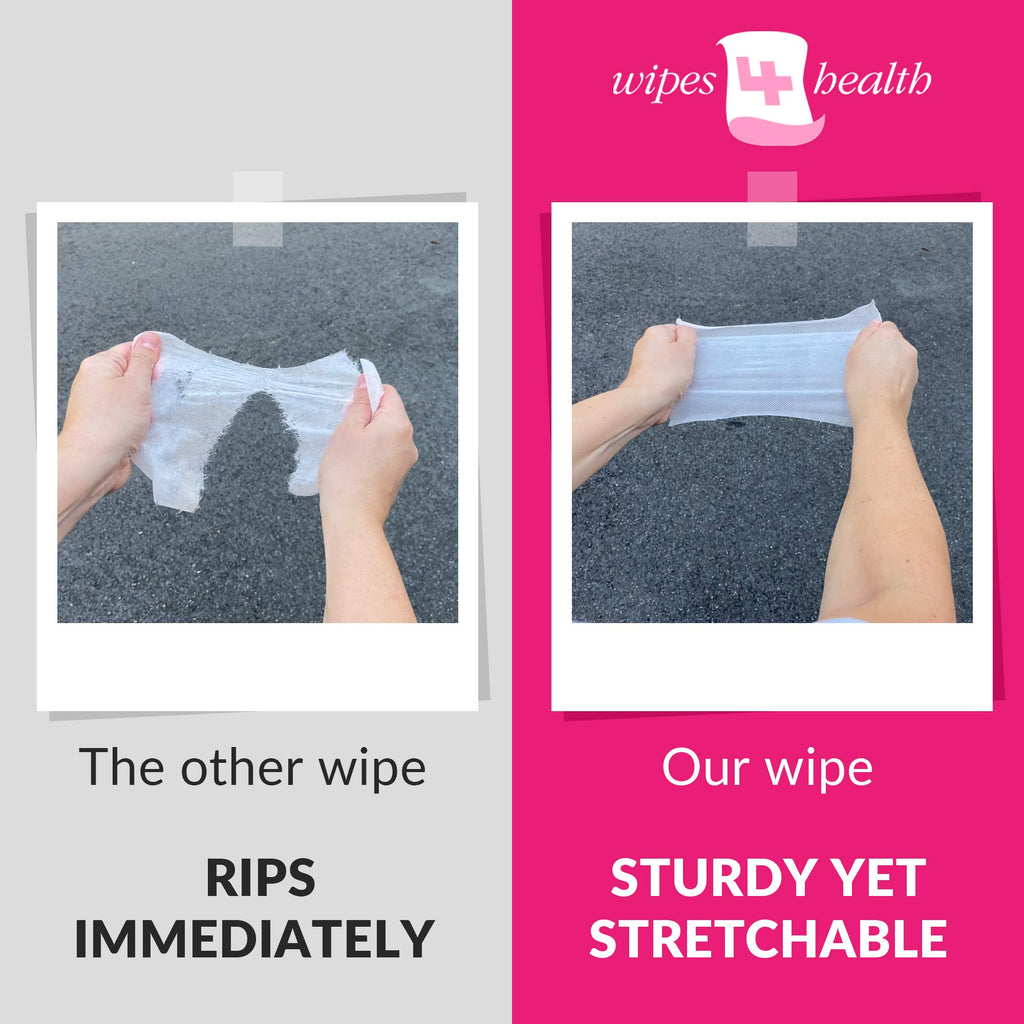 Wipes4Health Sanitizing Wipes: 4000 Unscented Wet Wipes (8" x 6"): 4 Refill Mega Rolls for Floor Stand, Wall Mounted and Bucket Dispensers - For Gyms, Fitness Clubs, Schools, Commercial Facilities