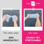 Wipes4Health Sanitizing Wipes: 4000 Unscented Wet Wipes (8" x 6"): 4 Refill Mega Rolls for Floor Stand, Wall Mounted and Bucket Dispensers - For Gyms, Fitness Clubs, Schools, Commercial Facilities