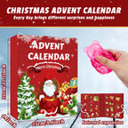 Squishy Advent Calendar 2026, Fidget Christmas Countdown Calendar, 24 Days of Surprises Squishy Toys Box, Xmas Toys for Sock Stuffing & Christmas Gift