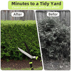 YRTSH Hedge Clippers, Garden Hedge Shears for Trimming Border Hedges Shrubs