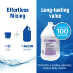 CSI Central Solutions Multi Enzymatic Cleanser - Hospital Grade Medical Instrument Cleaner for Presoak and Manual Processing, 1 Gal