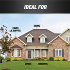 DAP Dynaflex Ultra Advanced Exterior Sealant, Iron Gray, 10.1 Oz (7079818215)