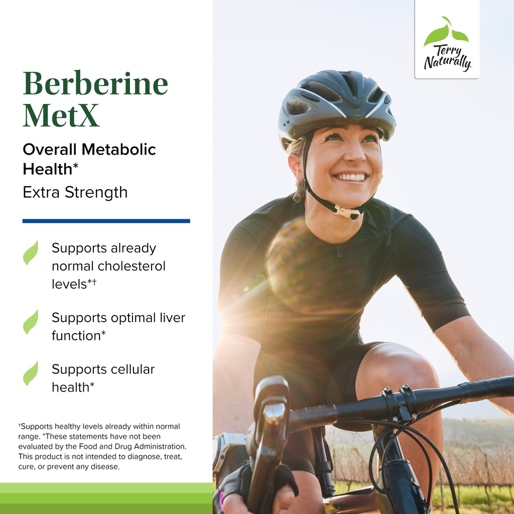 Berberine MetX, Ultra Absorption, 60 Capsules by Terry Naturally