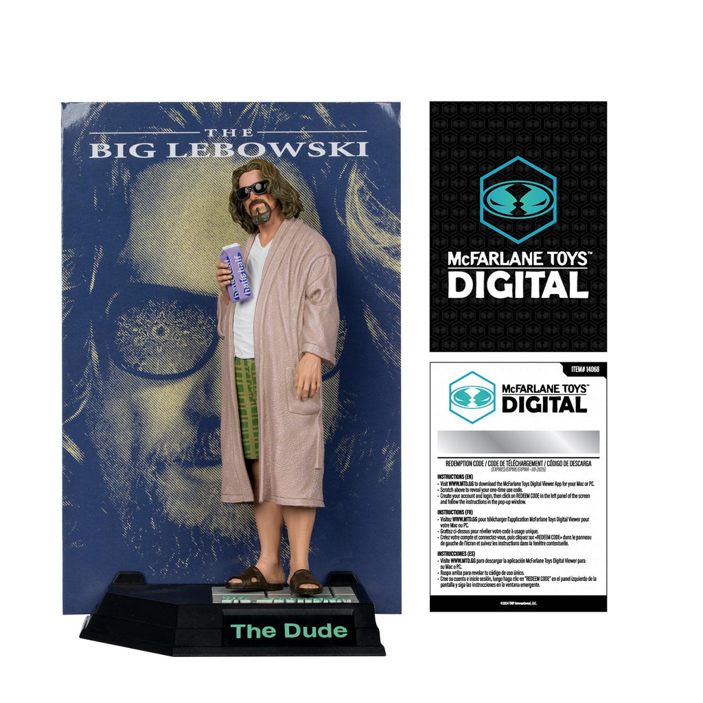 McFarlane The Dude (The Big Lebowski) 6in Posed Figure Toys Digital Collectible