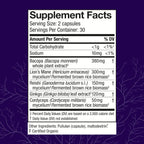 Host Defense MycoBotanicals Brain Capsules, 120 ct (Pack of Two 60 ct Units)