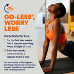 AZO Bladder Control with Go-Less Daily Supplement | Helps Reduce Occasional Urgency* | Helps reduce occasional leakage due to laughing, sneezing and exercise | 54 Count Capsules