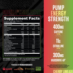 RYSE Godzilla X Noel Deyzel Pre Workout Powder - Cherry Limeade - 400mg Caffeine, High Stim Pre-Workout for Men & Women with Citrulline & Beta Alanine - Energy, Pump & Focus - 20/40 Servings