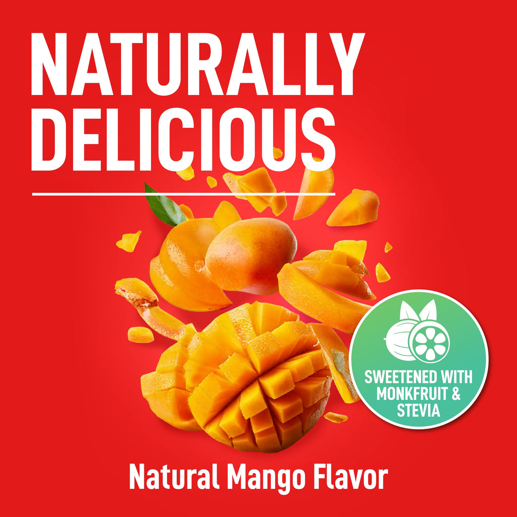Keppi Electrolytes Powder Packets – Mango Flavor 30 Servings – No Sugar Hydration Supplement with Potassium, Magnesium, Sodium – Keto, Vegan, Fasting-Friendly, Zero Calorie Hydration Packets