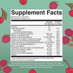 MARYRUTH'S Multivitamin Gummies for Women Ages 14+ | Immune Support | Hair & Skin Health | Reproductive Health | Vitamin A C D E B6 B12 Biotin Zinc Iodine | Organic | Vegan | Non-GMO | 60 Count