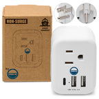 Cruise Approved Power Strip Foldable, Non Surge Protector Travel Power Strip, Multi Plug, 6 Outlets, 2 USB-A, 1 USB-C, & 3 AC Outlet for Carnival, Celebrity, Princess, & Major Lines in 2026 & 2027