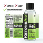 KetoneAid Ke2 Veech Ketone Ester 25% Concentrate | Not Bad Apple | No Caffeine, No Sugar, No BHB Salt | Exogenous Ketone D-BHB Ester | 25g KE & 10 Serv. per Bottle (3 Count)