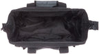Amazon Basics Durable Wear-Resistant Tool Storage Bag with Adjustable Shoulder Strap, Portable Tool Organizer, 16 Pockets, 12 in, Black & Gray