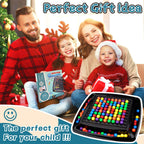 Intellectual Chess Board Game, Chess Elimination Board Game, 120 Pieces Rainbow Color Beads Board Game Interactive Strategy Board Game for Children and Adults