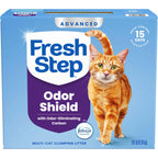 Fresh Step Advanced Odor Shield Multi Cat Clumping Cat Litter, 18.5 lb, 2Pk