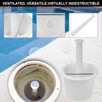 JODDMTTY SP-HP Pool Skimmer Baskets for Inground Pools,Skimmer Basket for Hayward Skimmer SP1070, Pacfab, Jacuzzi Deckmate, SwimQuip, and American Products Skimmers,with Tower and Handle