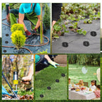 100Pcs Landscape Fabric Stakes 6 Inch Galvanized Garden Staples