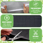 Yoojahow 1 Pcs Garden Insect Netting Mesh, White Ultra Fine, 12 X 33 Ft